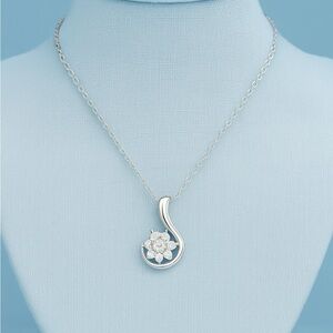 Stamped 925 Sterling Silver Women
Chain Pendant Necklace